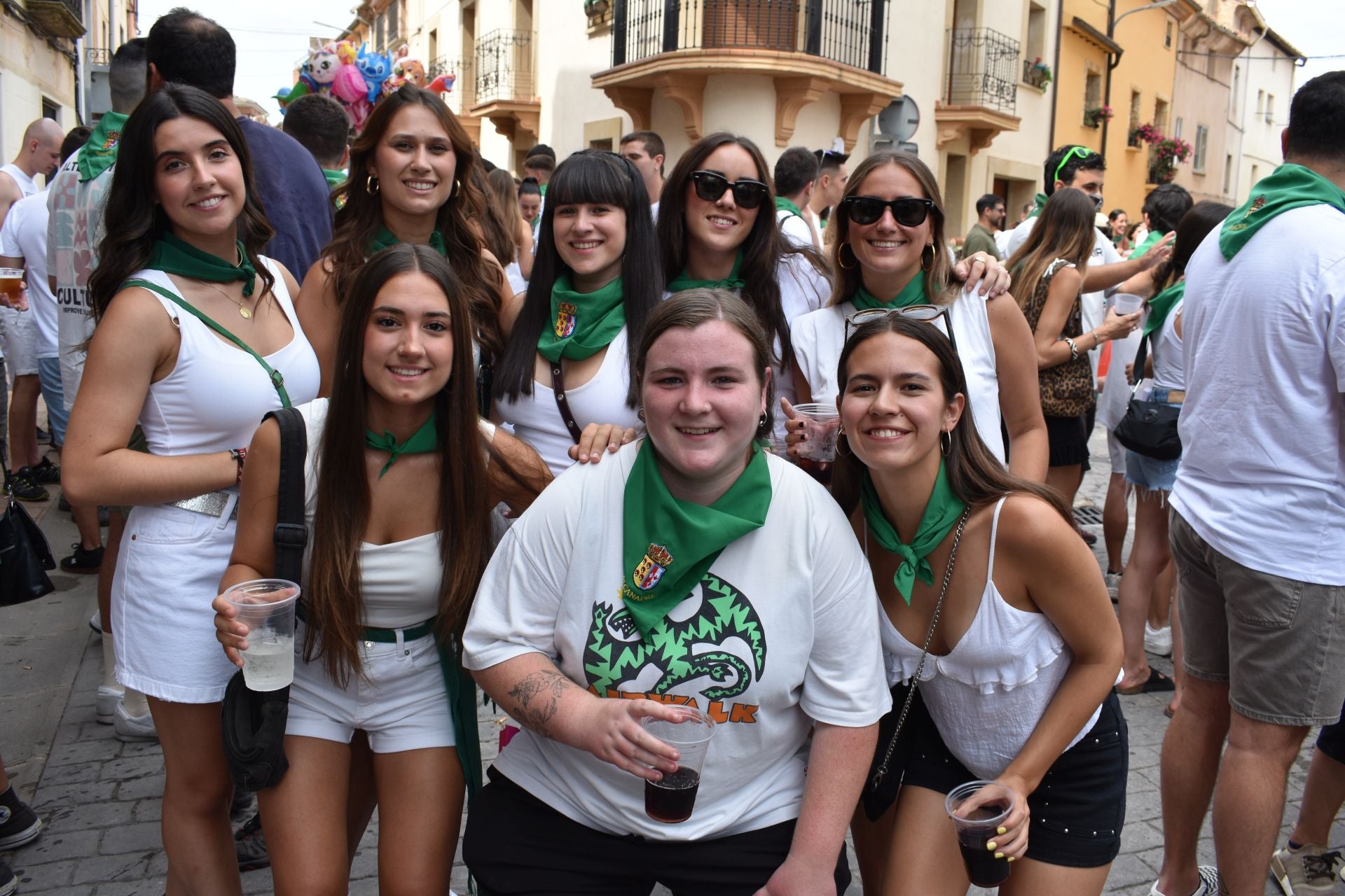 Las imágenes del comienzo de las fiestas de Alcanadre