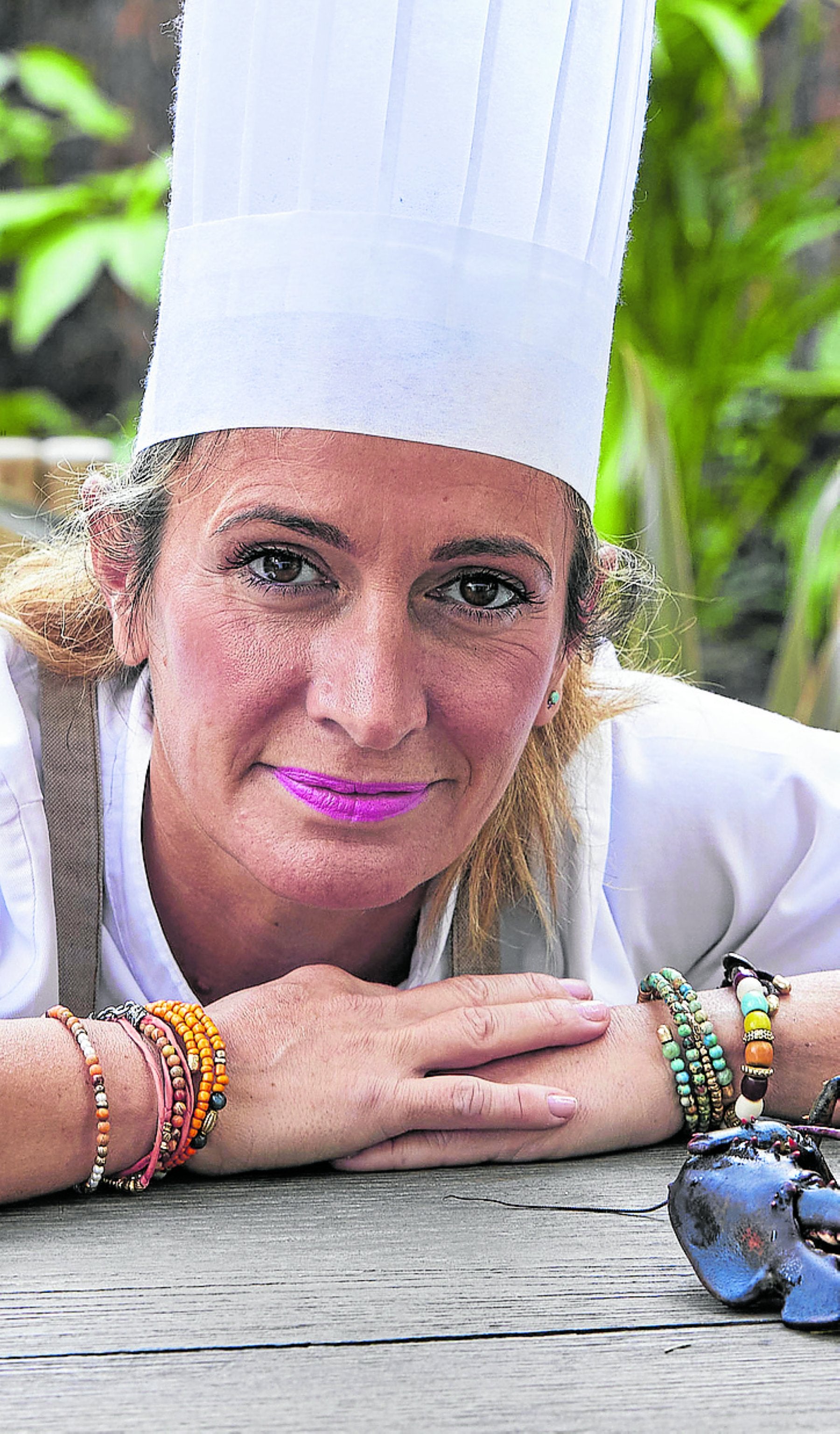 Begoña Rodrigo, cocinera y propietaria del restaurante La Salita, en Valencia.