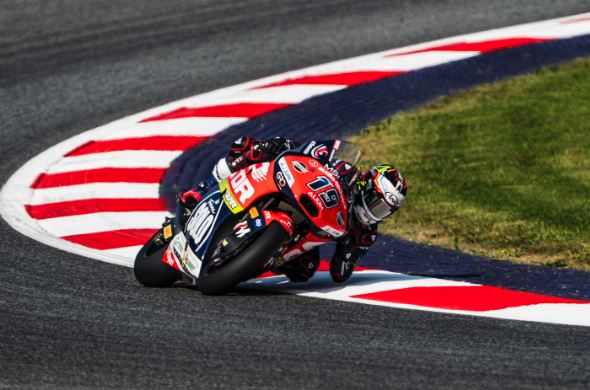Unai Orradre, durante la competición.