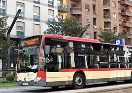 Autobús urbano, en una imagen de archivo.