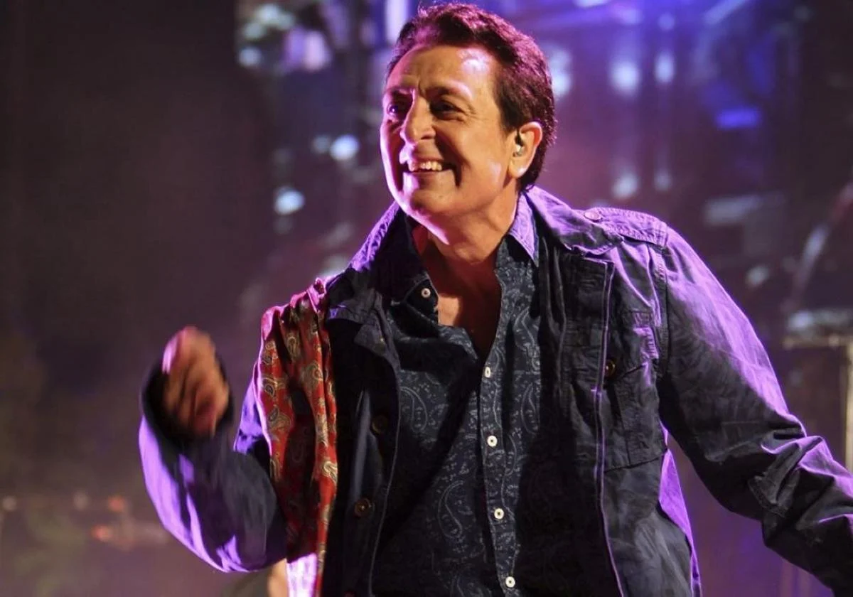 Manolo García en concierto.