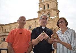 Las nuevas piezas artesanas de la catedral.