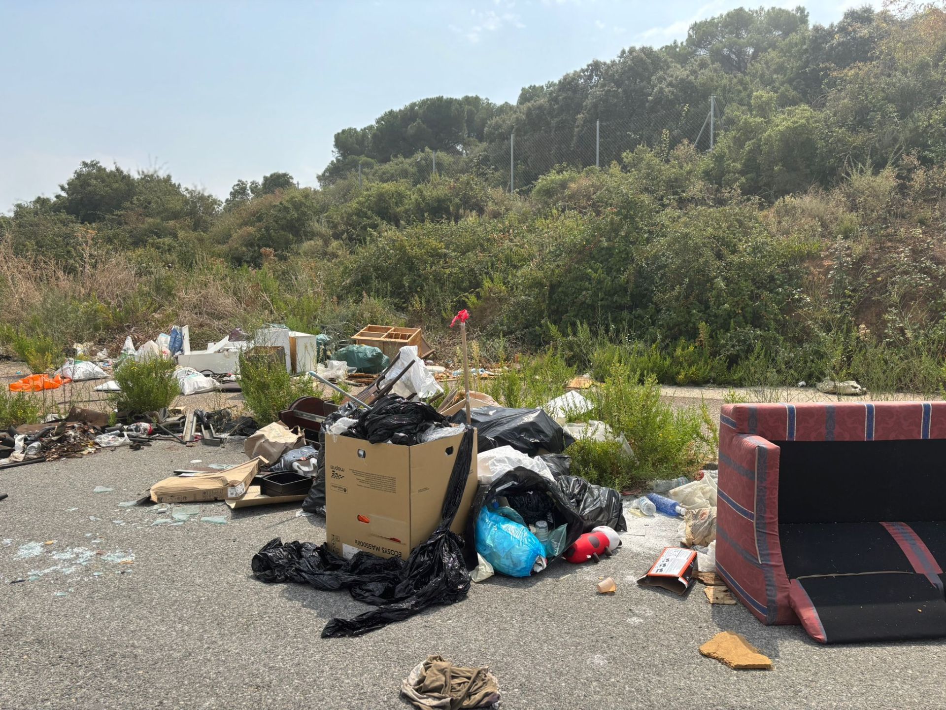 Más depósitos incontrolados de todo tipo en La Portalada III.