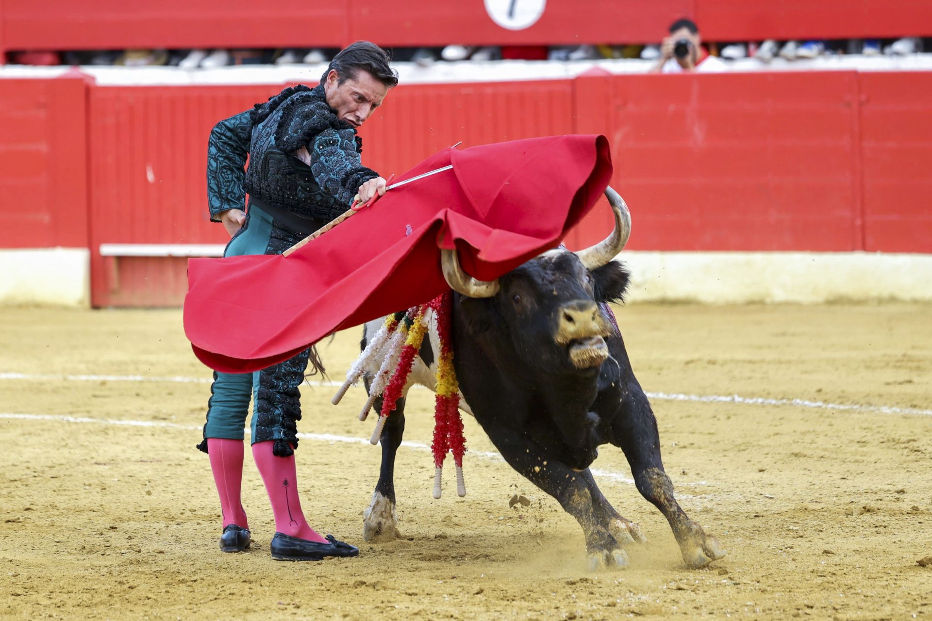 El diestro Diego Urdiales durante la feria taurina de Alfaro.