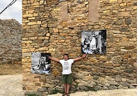 Exposición al aire libre de fotos sobre 'Escenas de Navajún'