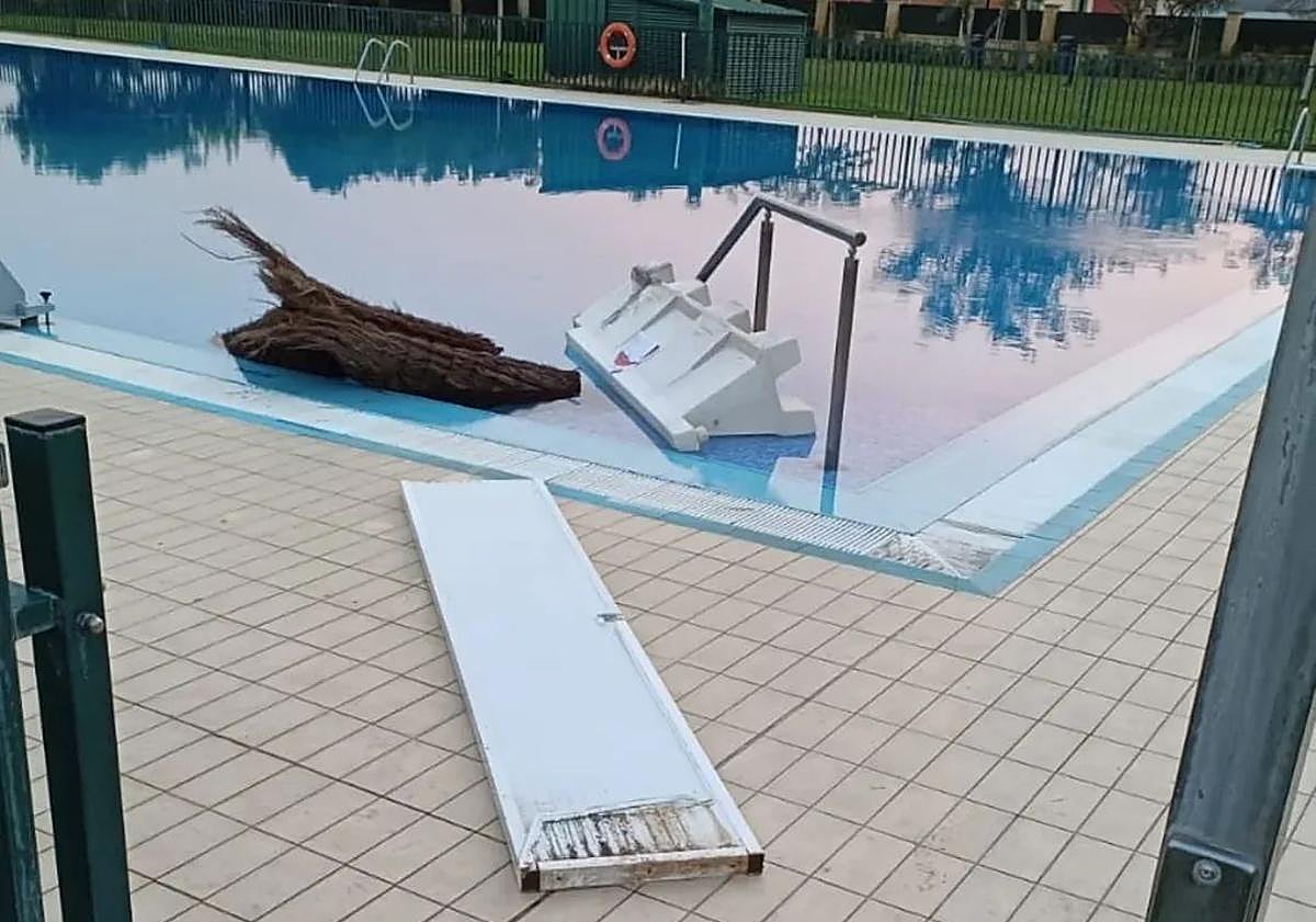 Imagen principal - Actos vandálicos en Agoncillo.