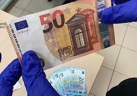 Detenido un vecino de Ausejo con 860 euros en billetes falsos