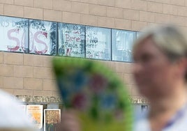 Una trabajadora del Centro de Salud Mental de Albelda.