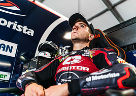 El piloto alfareño, tras realizar las pruebas calificatorias en el nuevo circuito de Budapest.