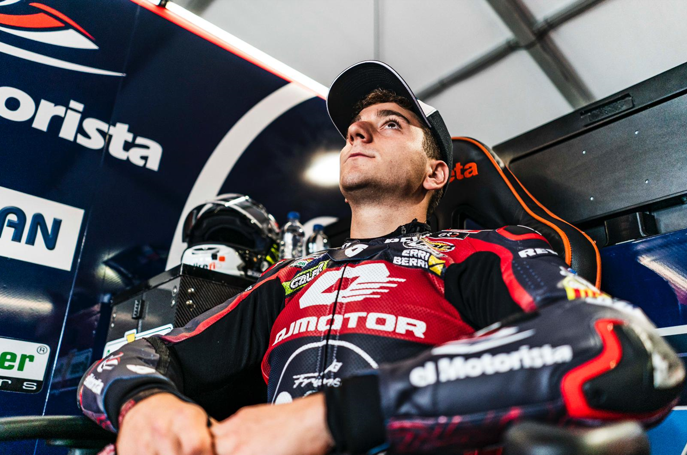 El piloto alfareño, tras realizar las pruebas calificatorias en el nuevo circuito de Budapest.