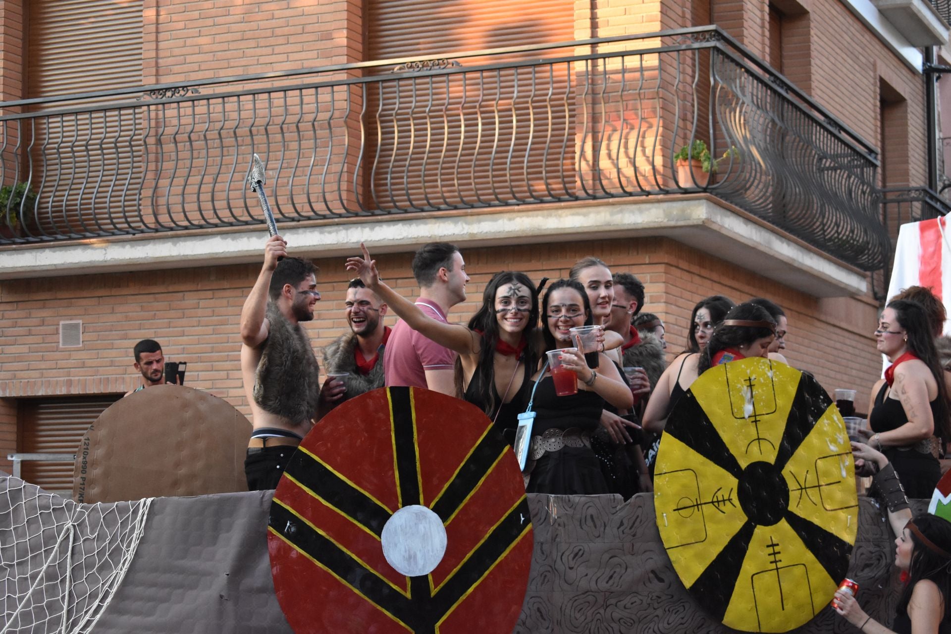 Todo el color de las fiestas de Aldanueva de Ebro