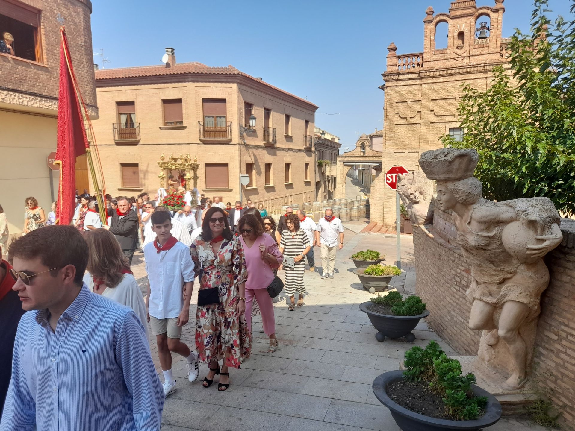 Las imágenes del día de San Bartolomé en Aldeanueva