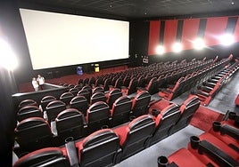 Una de las salas ya puesta a punto para el estreno.