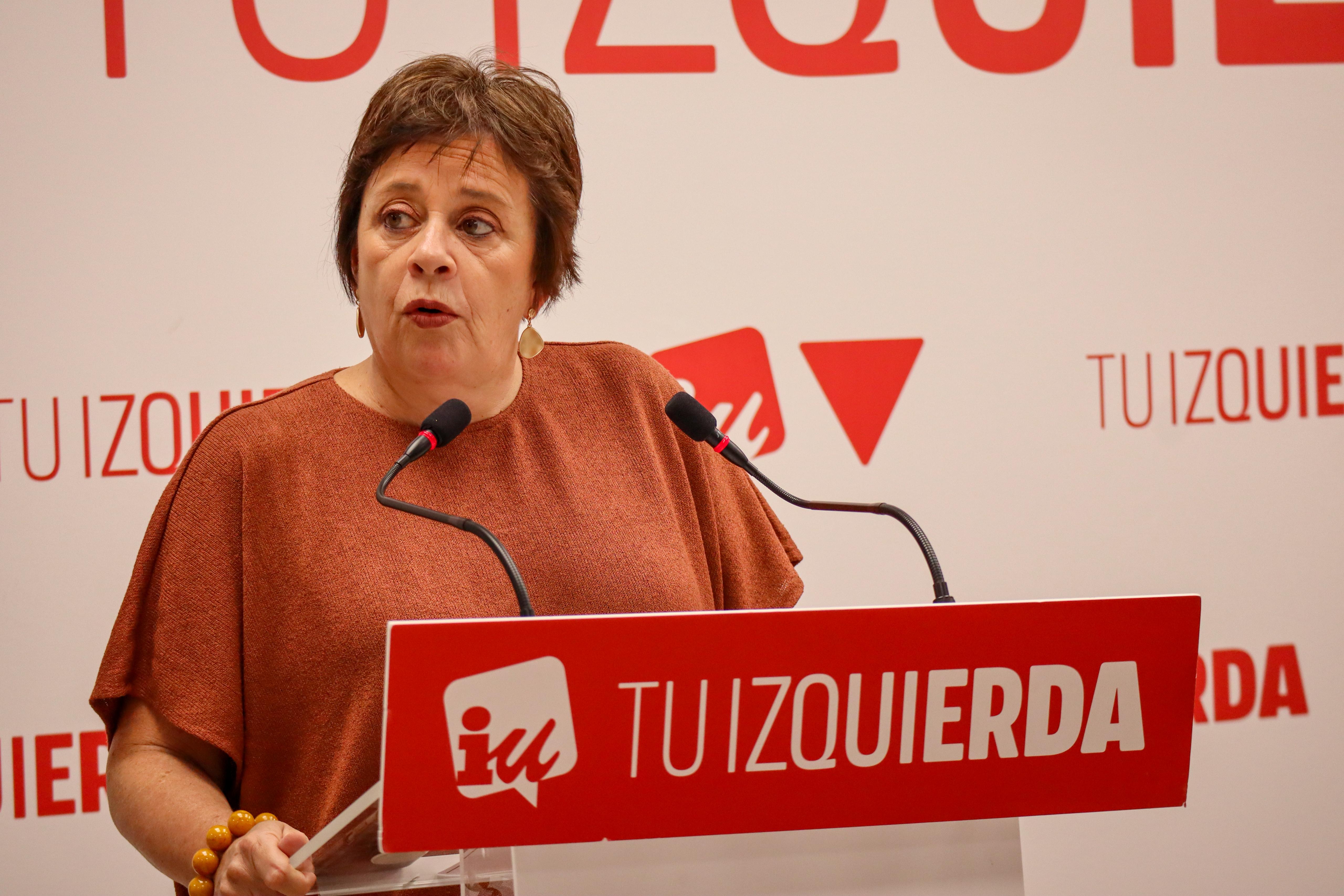 Henar Moreno durante la rueda de prensa.