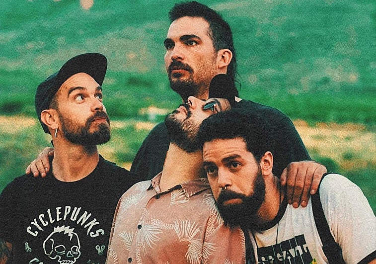 La banda Psycho Rebel Front.