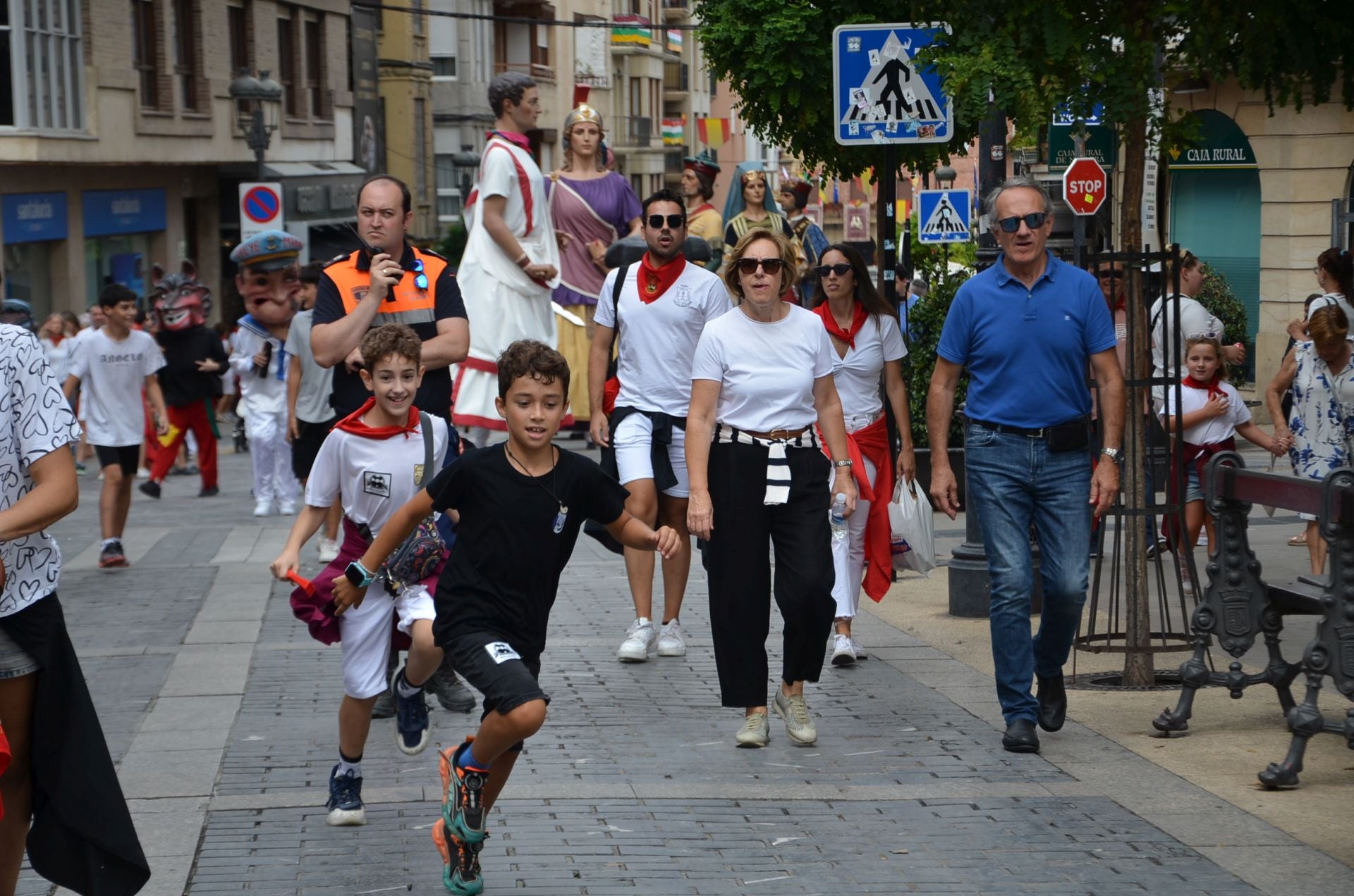 Un miércoles de fiesta en Calahorra