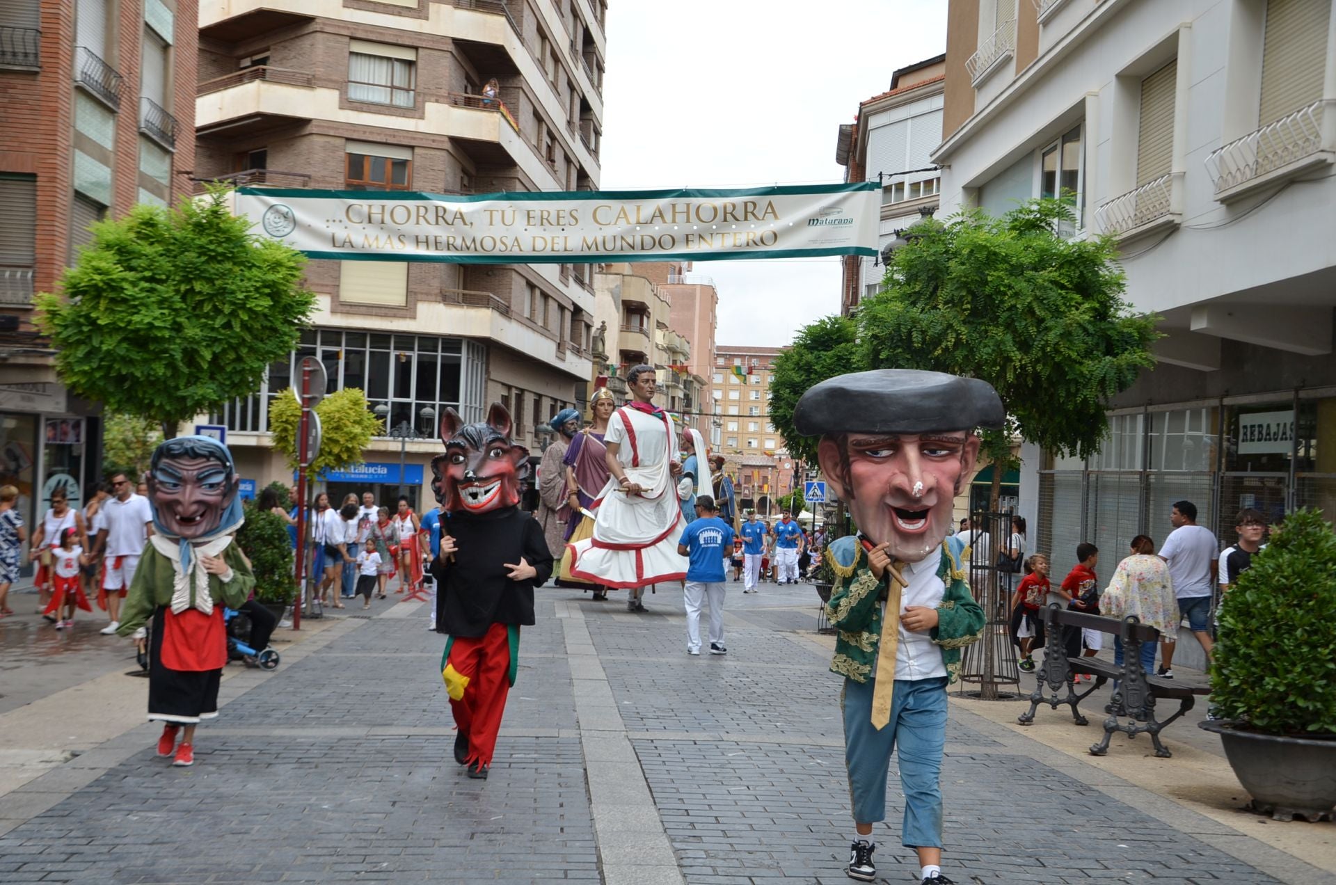 Un miércoles de fiesta en Calahorra