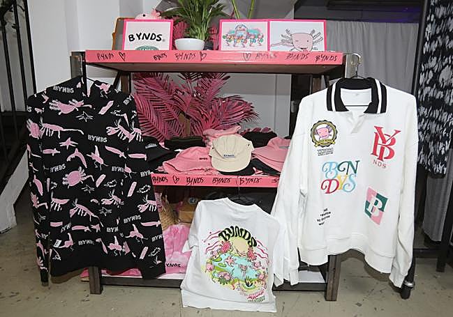 Prendas de las dos colecciones de Bynds que han visto la luz.