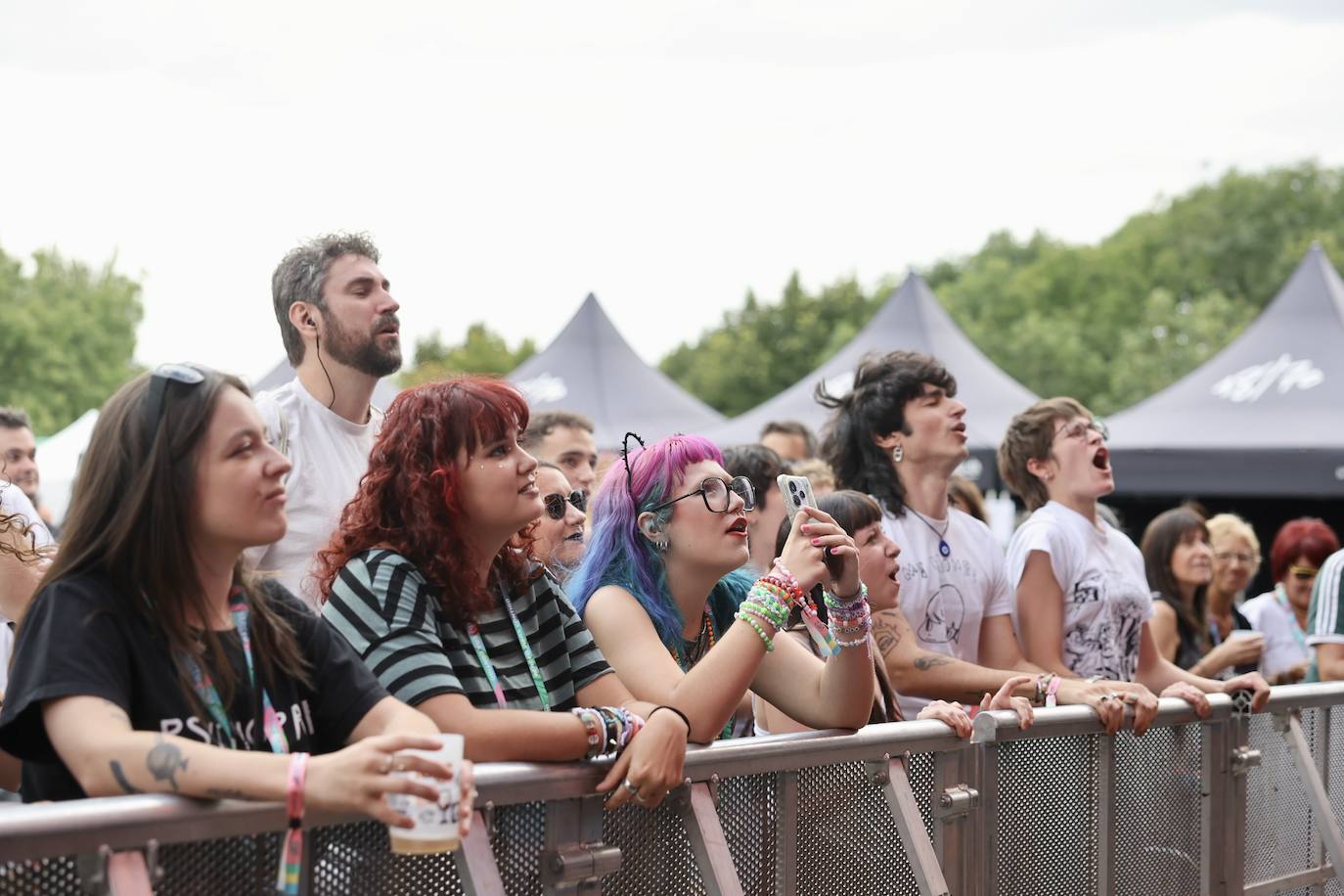 Las imágenes de la primera gran jornada de conciertos del festival MUWI
