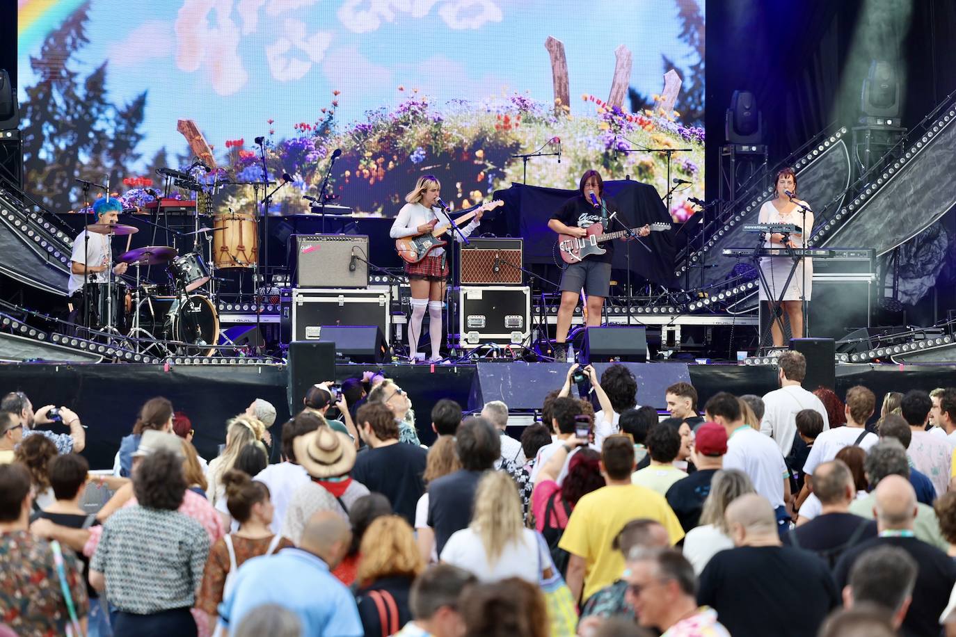 Las imágenes de la primera gran jornada de conciertos del festival MUWI