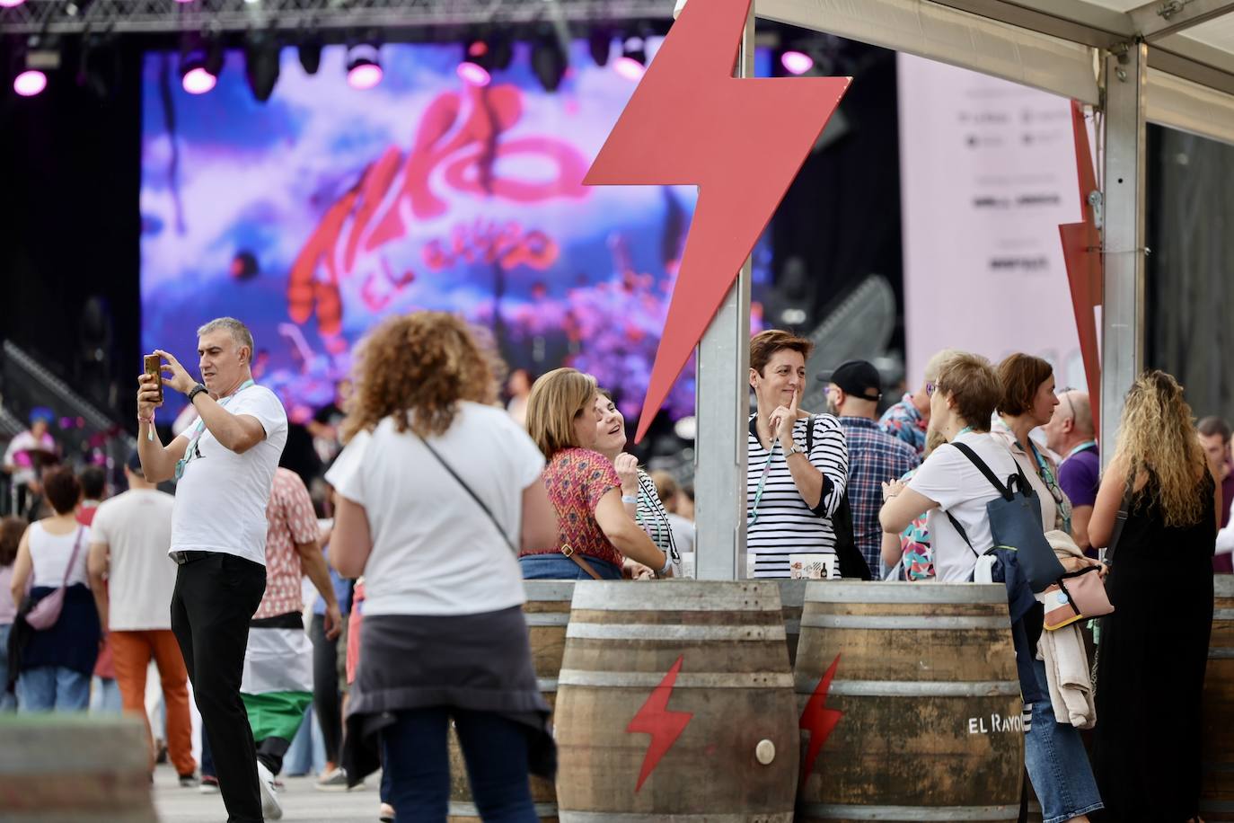 Las imágenes de la primera gran jornada de conciertos del festival MUWI