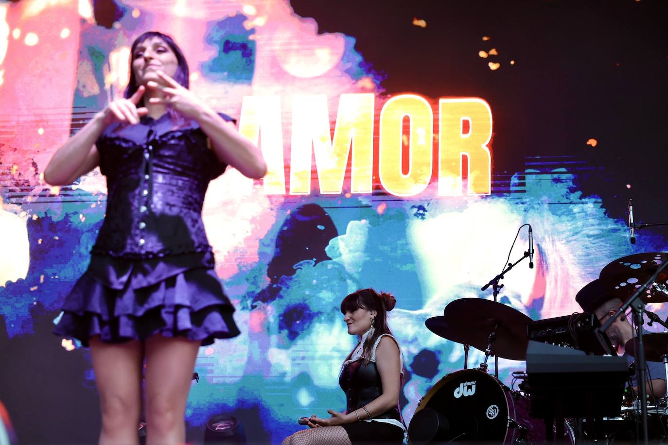 Las imágenes de la primera gran jornada de conciertos del festival MUWI