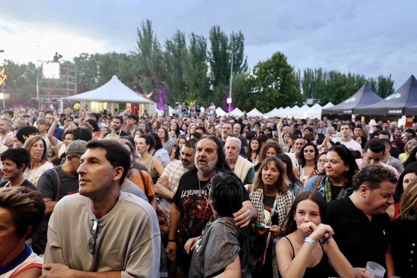 Las imágenes de la primera gran jornada de conciertos del festival MUWI