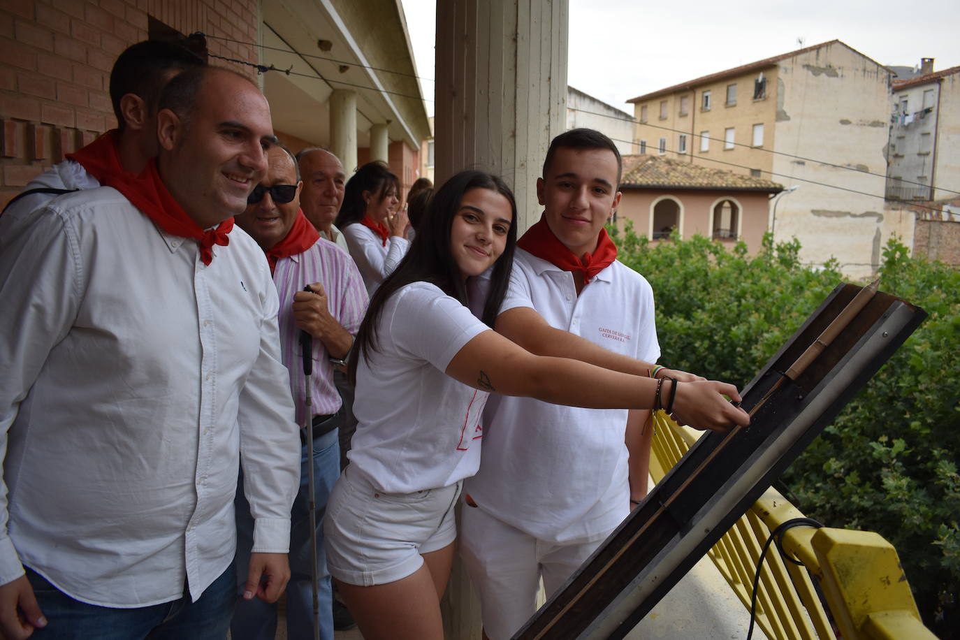 Las imágenes del primer día de fiestas en Cervera