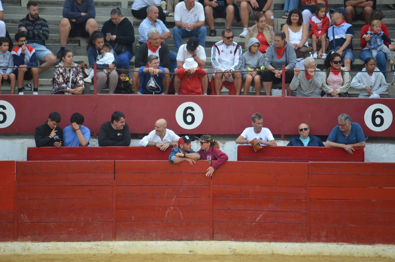 Las imágenes de las degustaciones, brindis y vacas en las fiestas de Calahorra