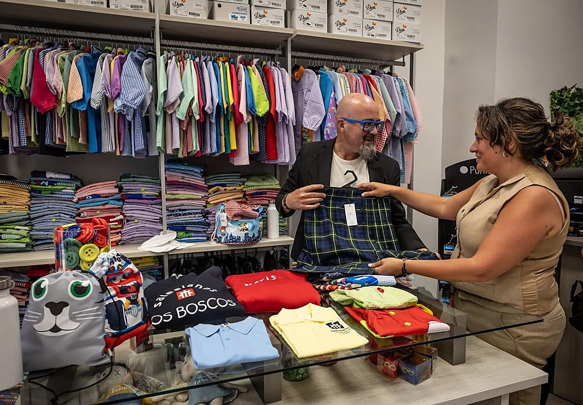La cuesta de septiembre entre uniformes, libros y mochilas en La Rioja