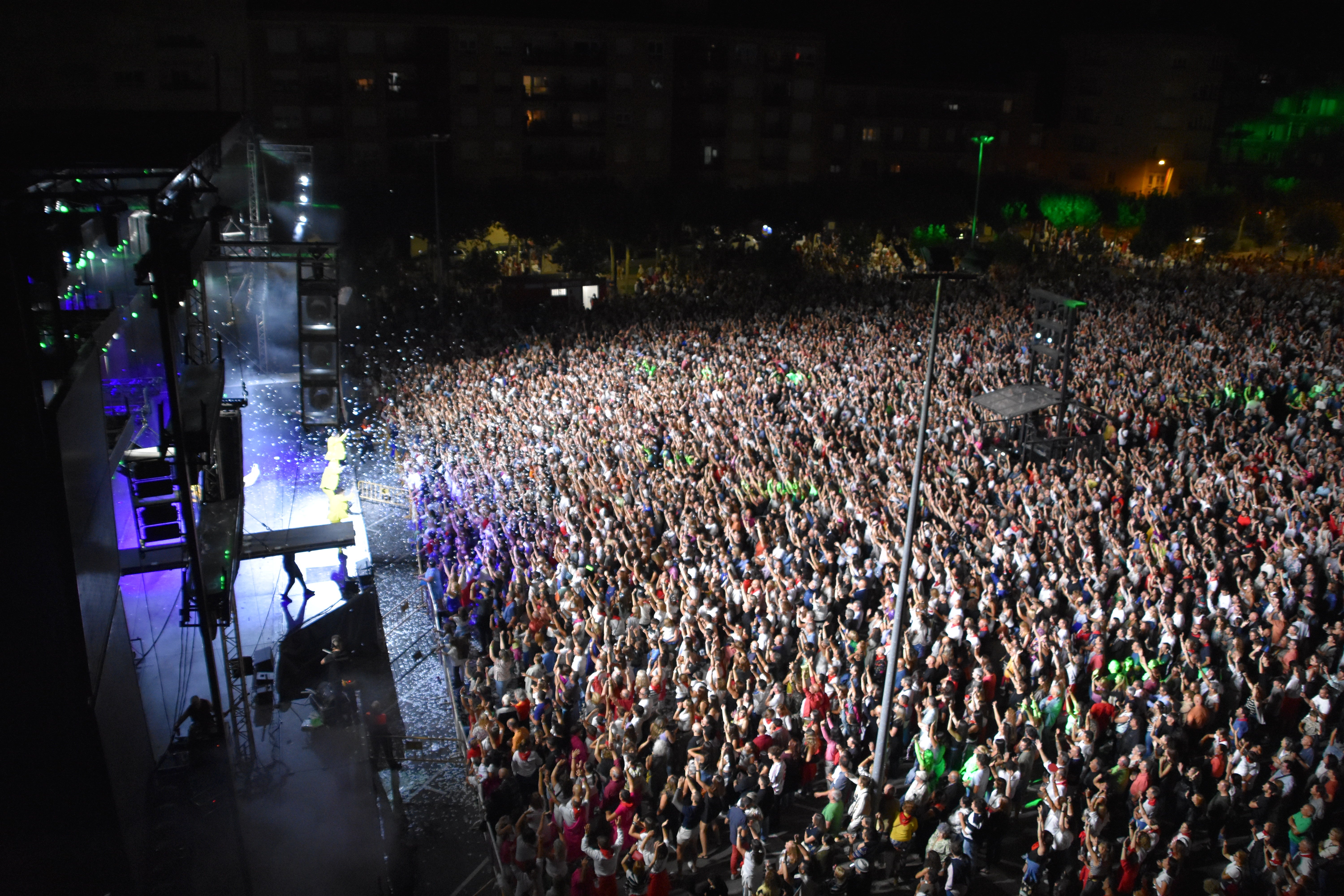 La orquesta Panorama reúne en Calahorra a 10.000 personas