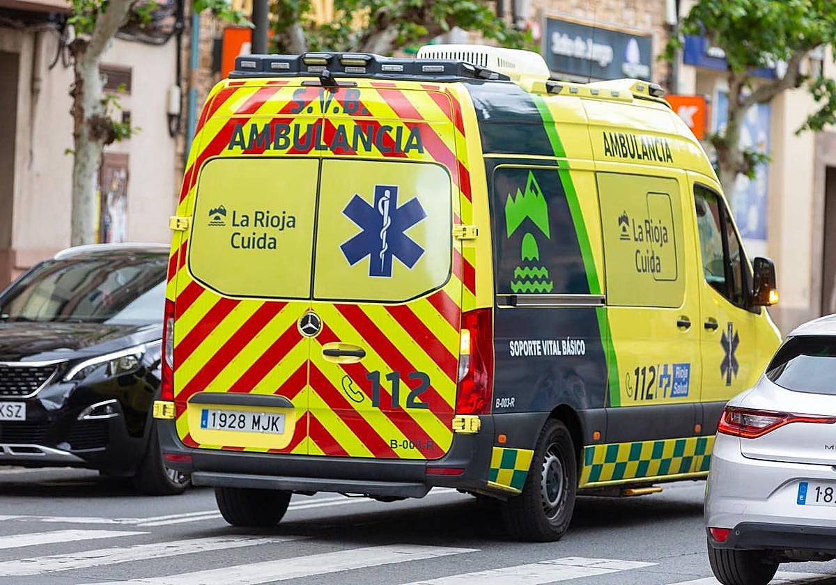 Una ambulancia en una imagen de archivo.