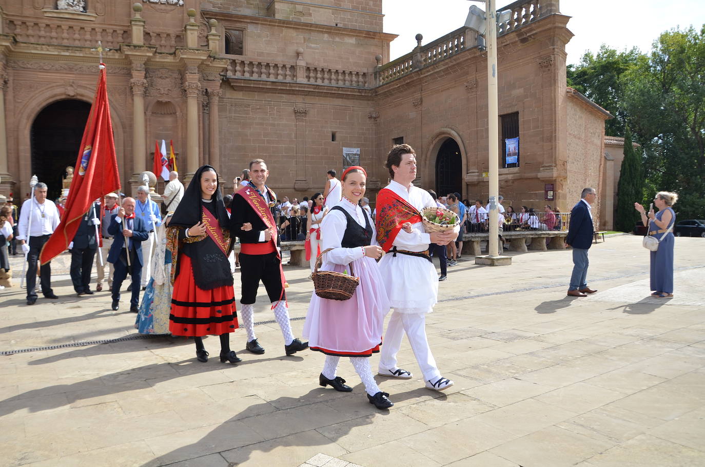 Calahorra despide las fiestas con una procesión a sus patronos