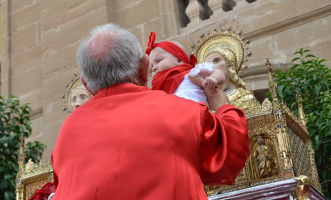 Calahorra despide las fiestas con una procesión a sus patronos