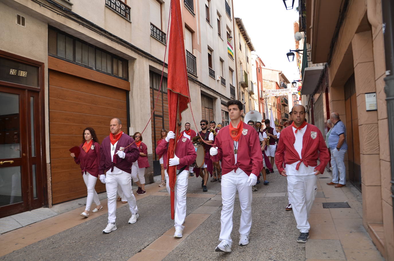 Calahorra despide las fiestas con una procesión a sus patronos