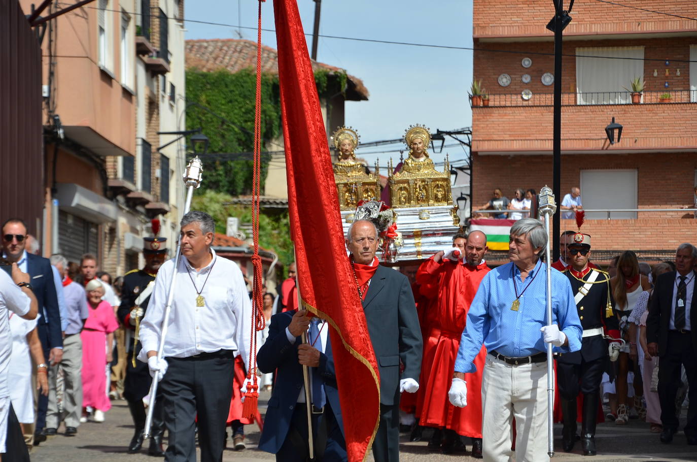 Calahorra despide las fiestas con una procesión a sus patronos