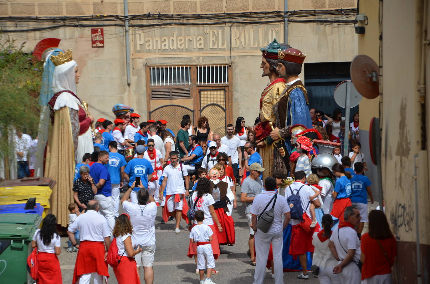 Calahorra despide las fiestas con una procesión a sus patronos
