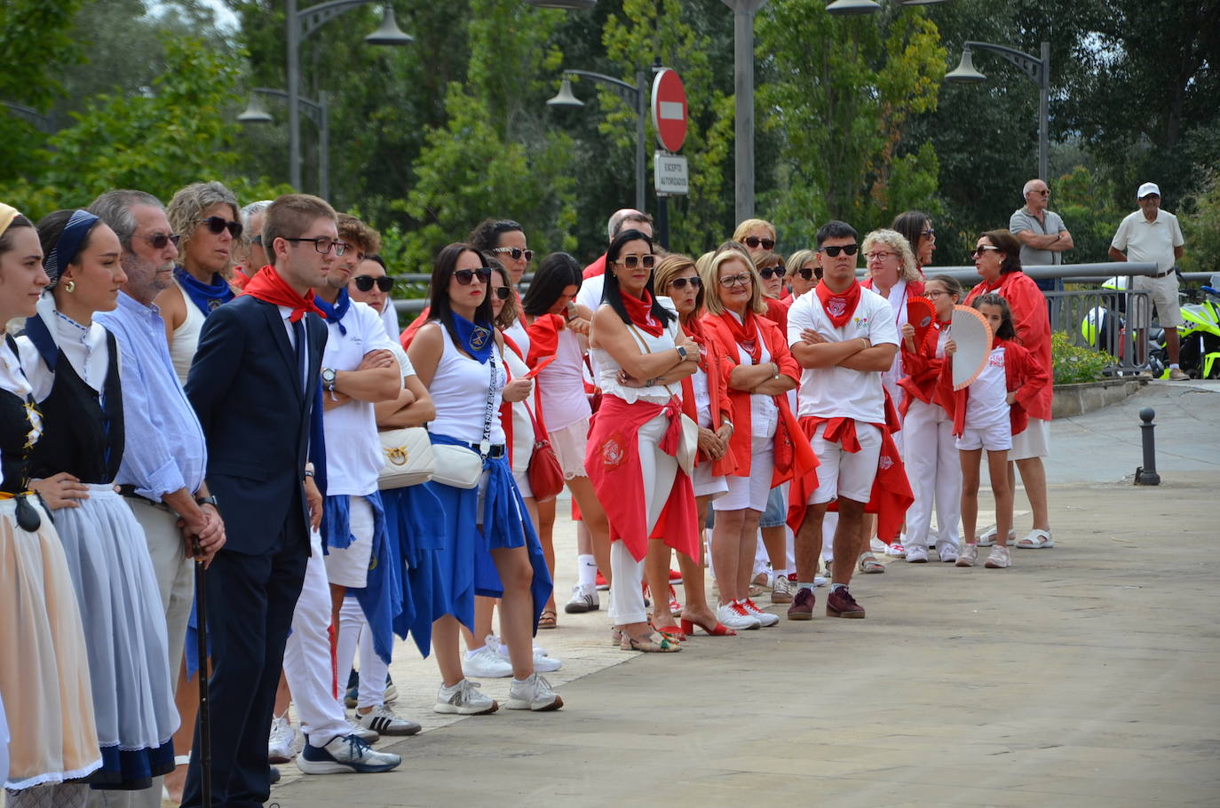 Calahorra despide las fiestas con una procesión a sus patronos