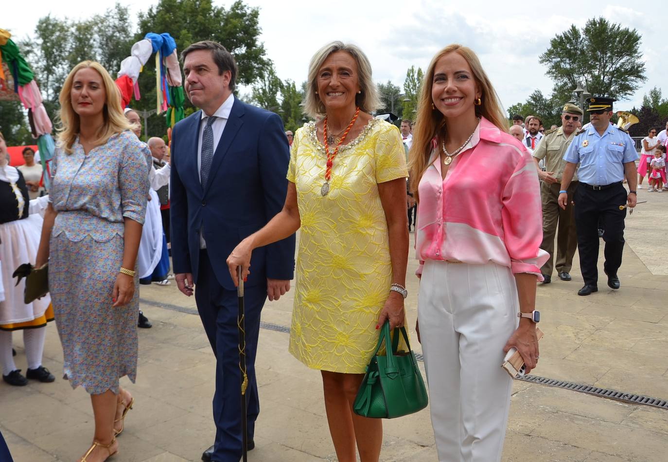 Calahorra despide las fiestas con una procesión a sus patronos