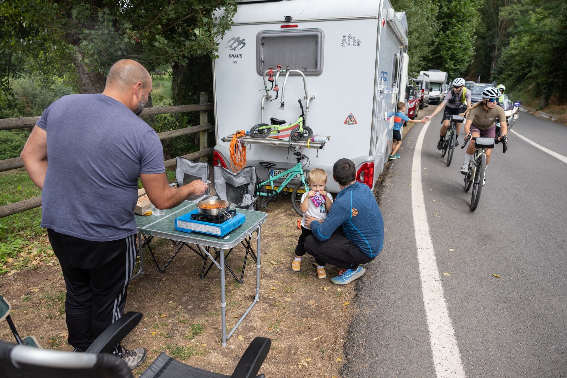 Así se ha vivido La Vuelta en Ezcaray