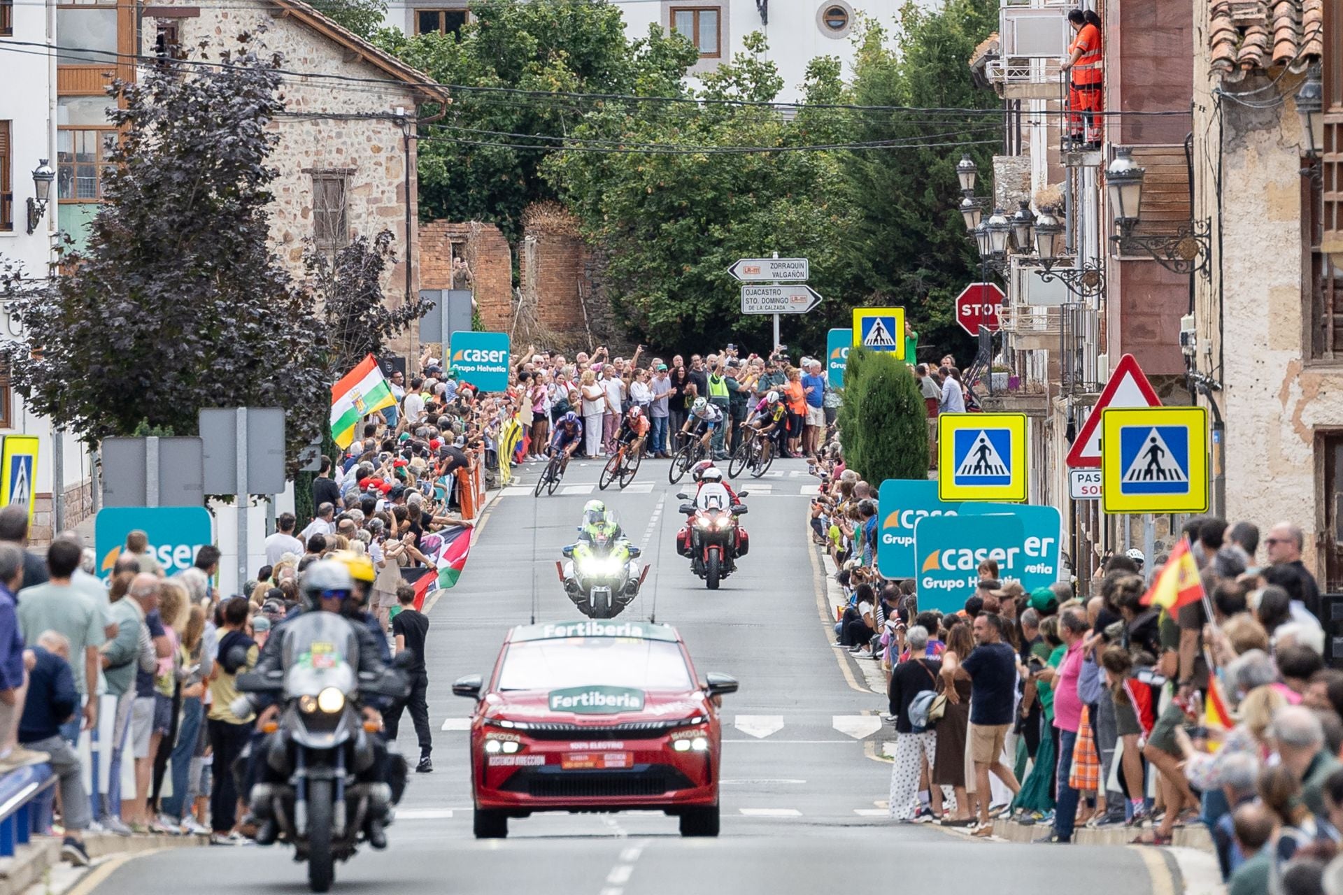 Así se ha vivido La Vuelta en Ezcaray