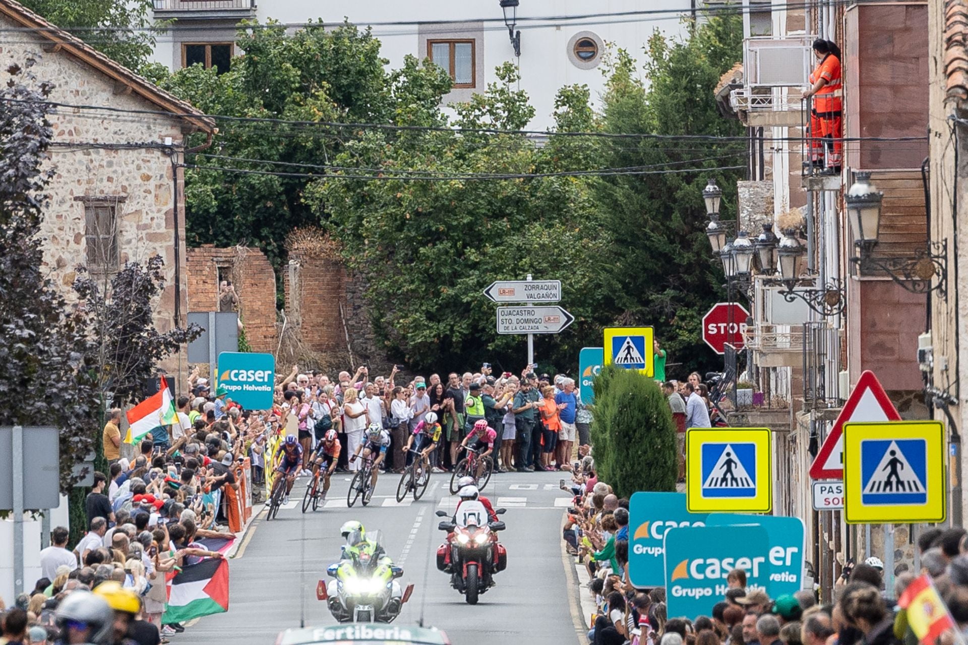 Así se ha vivido La Vuelta en Ezcaray