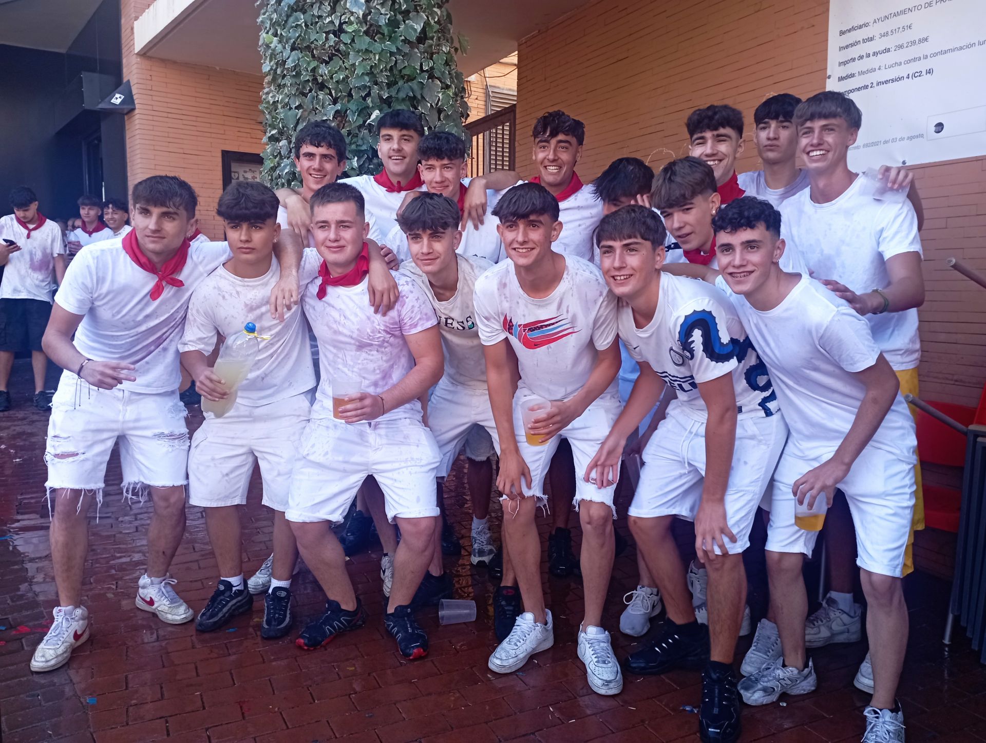 Las imágenes del chupinazo de Pradejón