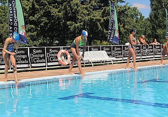 Torneo de natación en Santo Domingo celebrado años atrás.