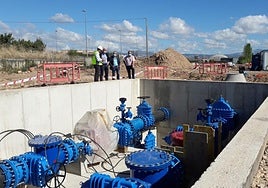 Infraestructura de agua potable en Logroño.