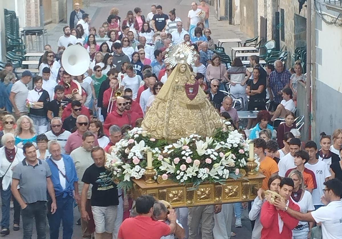 Procesión en Igea.