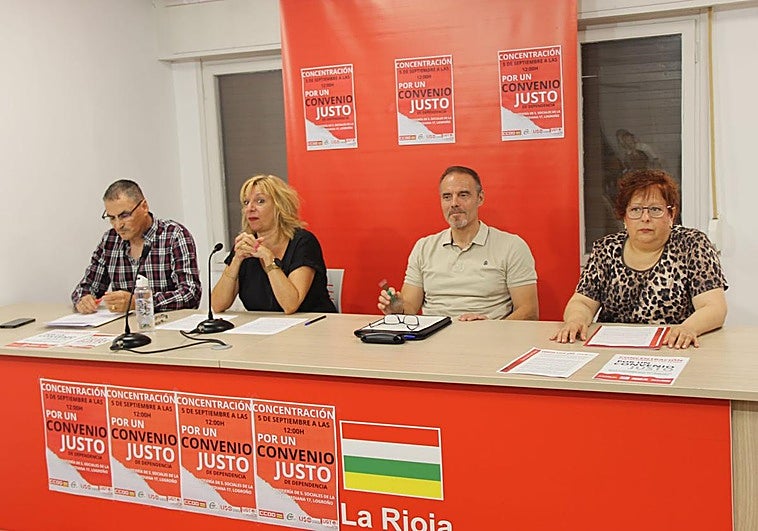 Las plantillas de las residencias salen a la calle para pedir «condiciones justas» en su trabajo