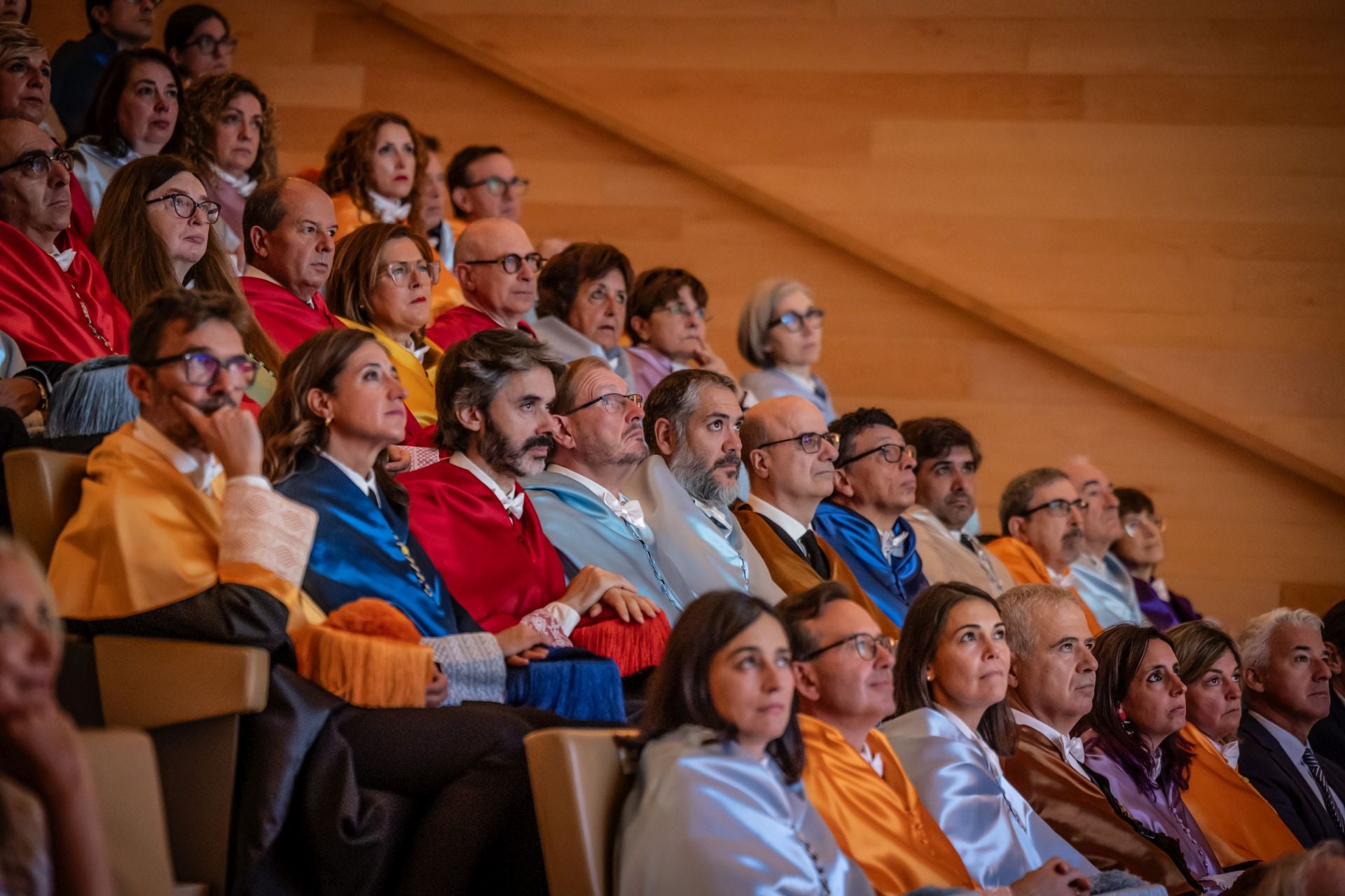 Las imágenes de la apertura del curso académico de la UR