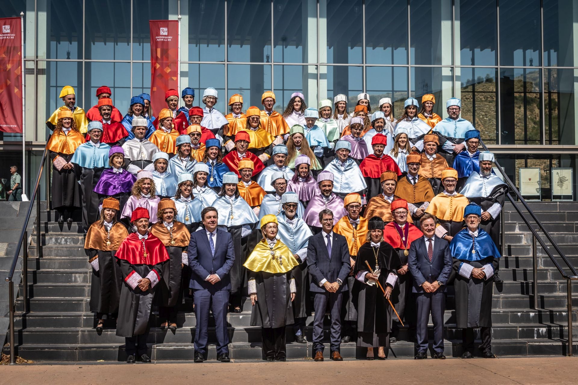 Las imágenes de la apertura del curso académico de la UR