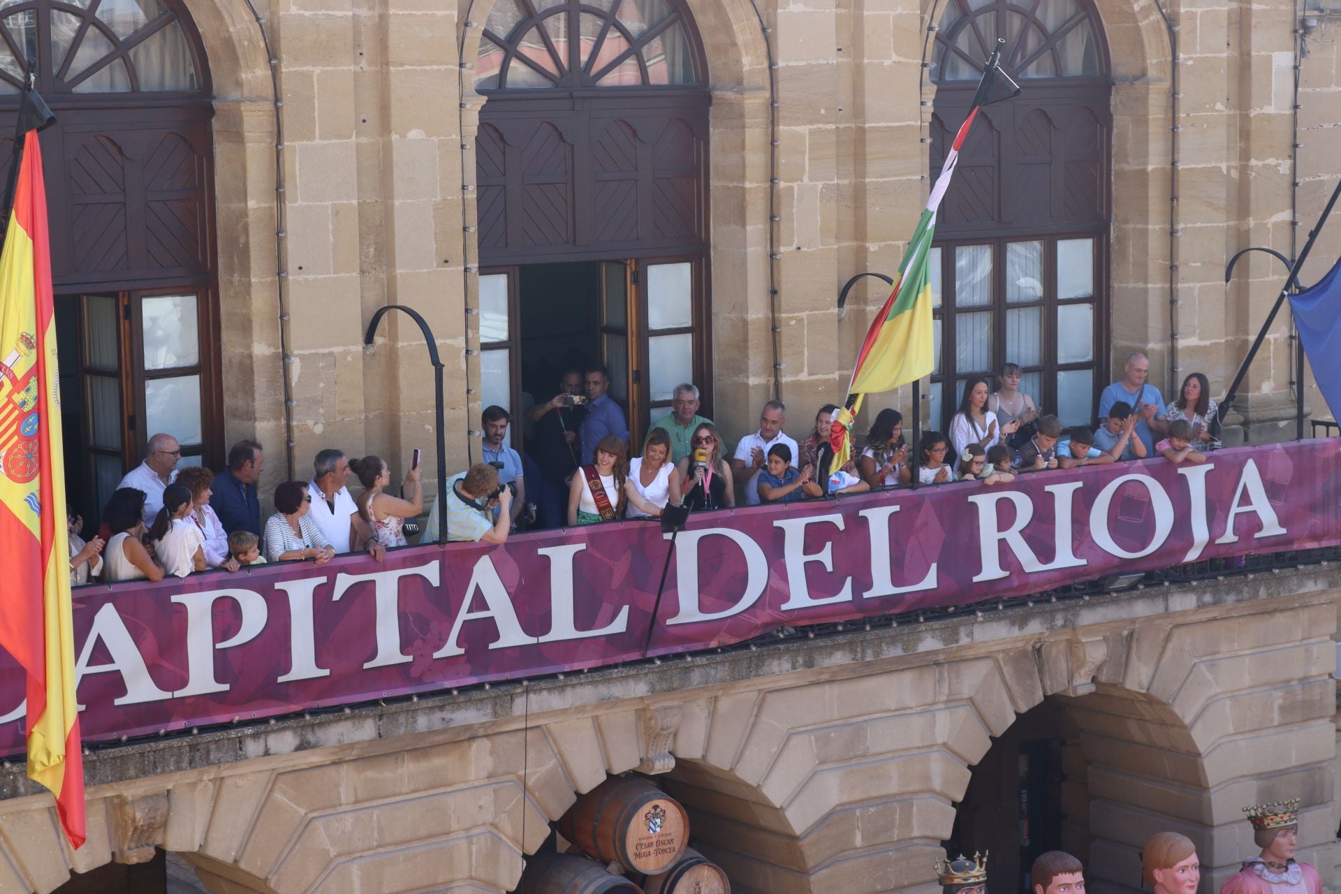 Las imágenes del cohete de Haro